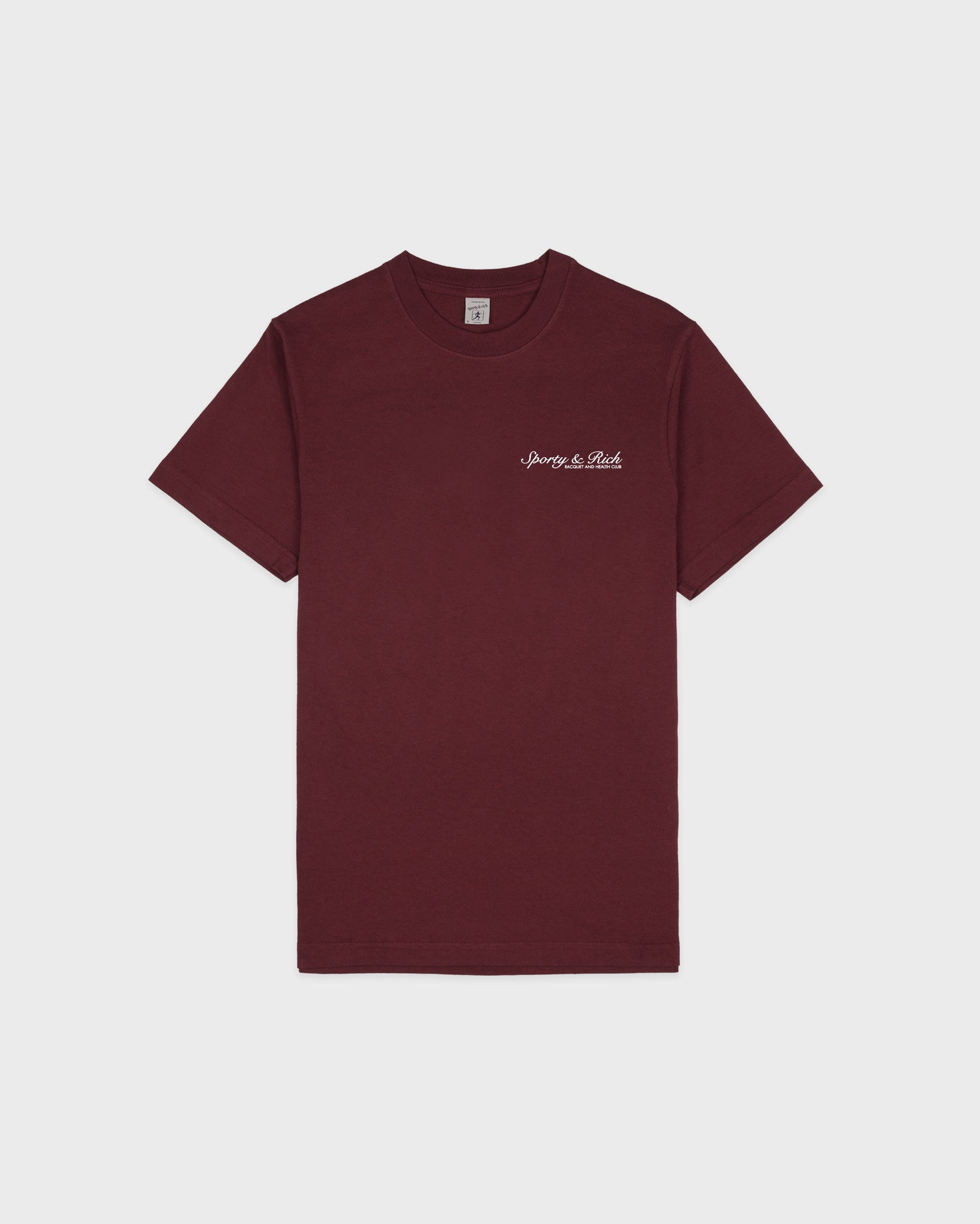 T-shirt Syracuse - Bordeaux/Blanc