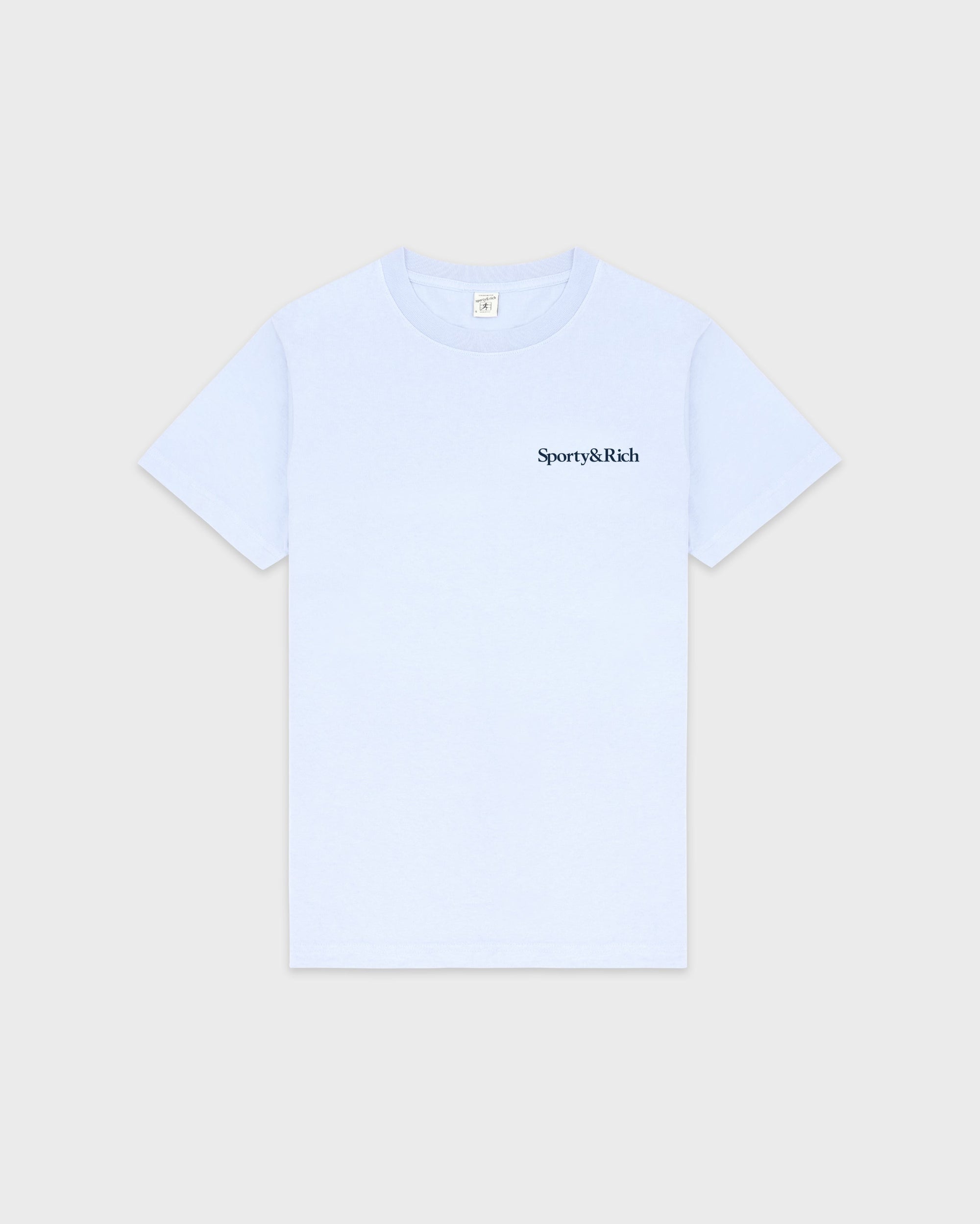 T-shirt Play Tennis - Ciel/Bleu marine