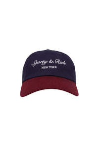 Casquette Syracuse NY - Bleu Marine & Bordeaux