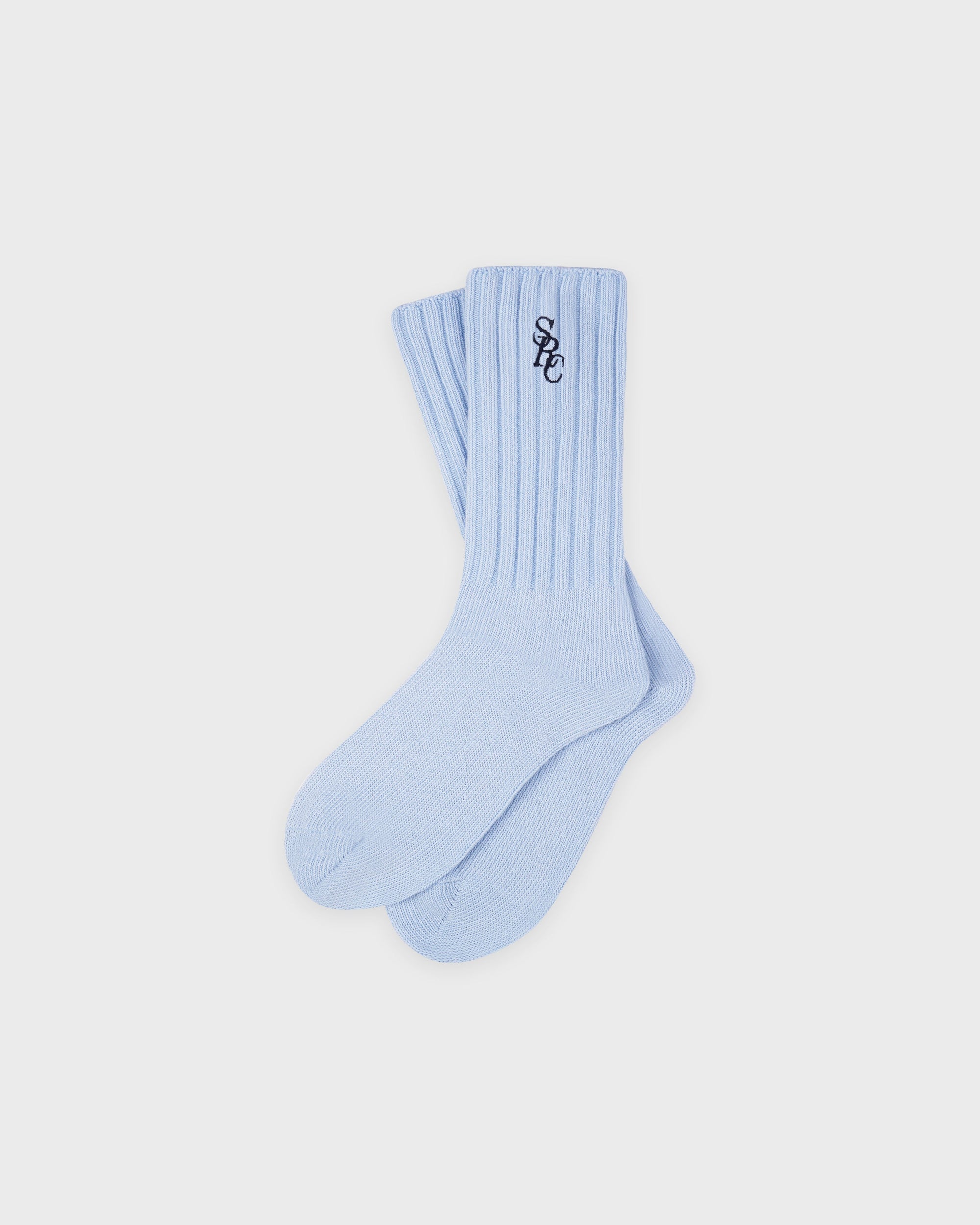 Chaussettes côtelées SRC - Ciel