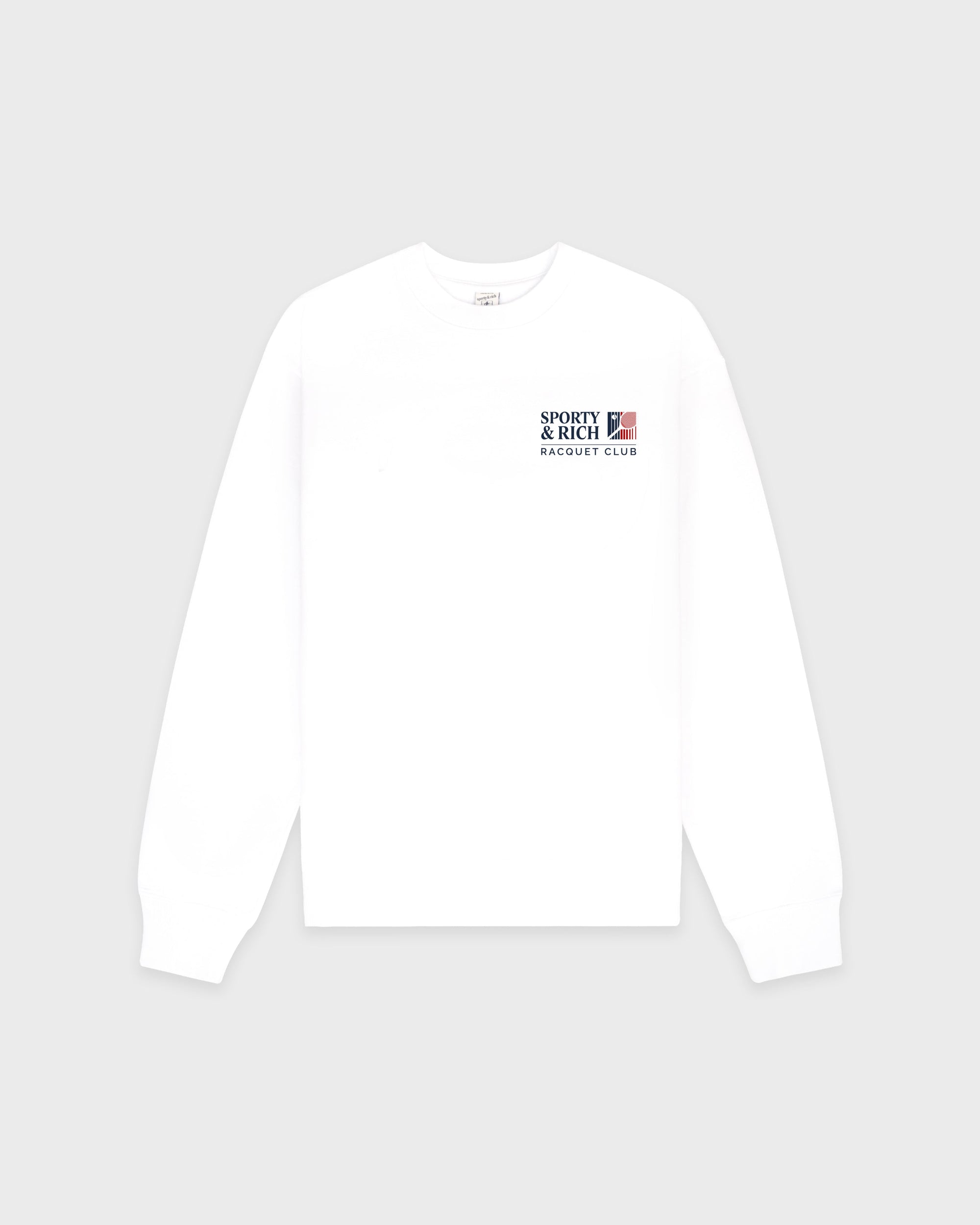 Pull à col rond Promo - Blanc