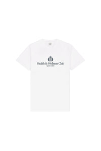 T-shirt oversize H&W Crest - Blanc