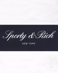 Pull à col rond avec logo emblématique - Blanc