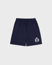 Short de sport NY Crest - Bleu marine foncé