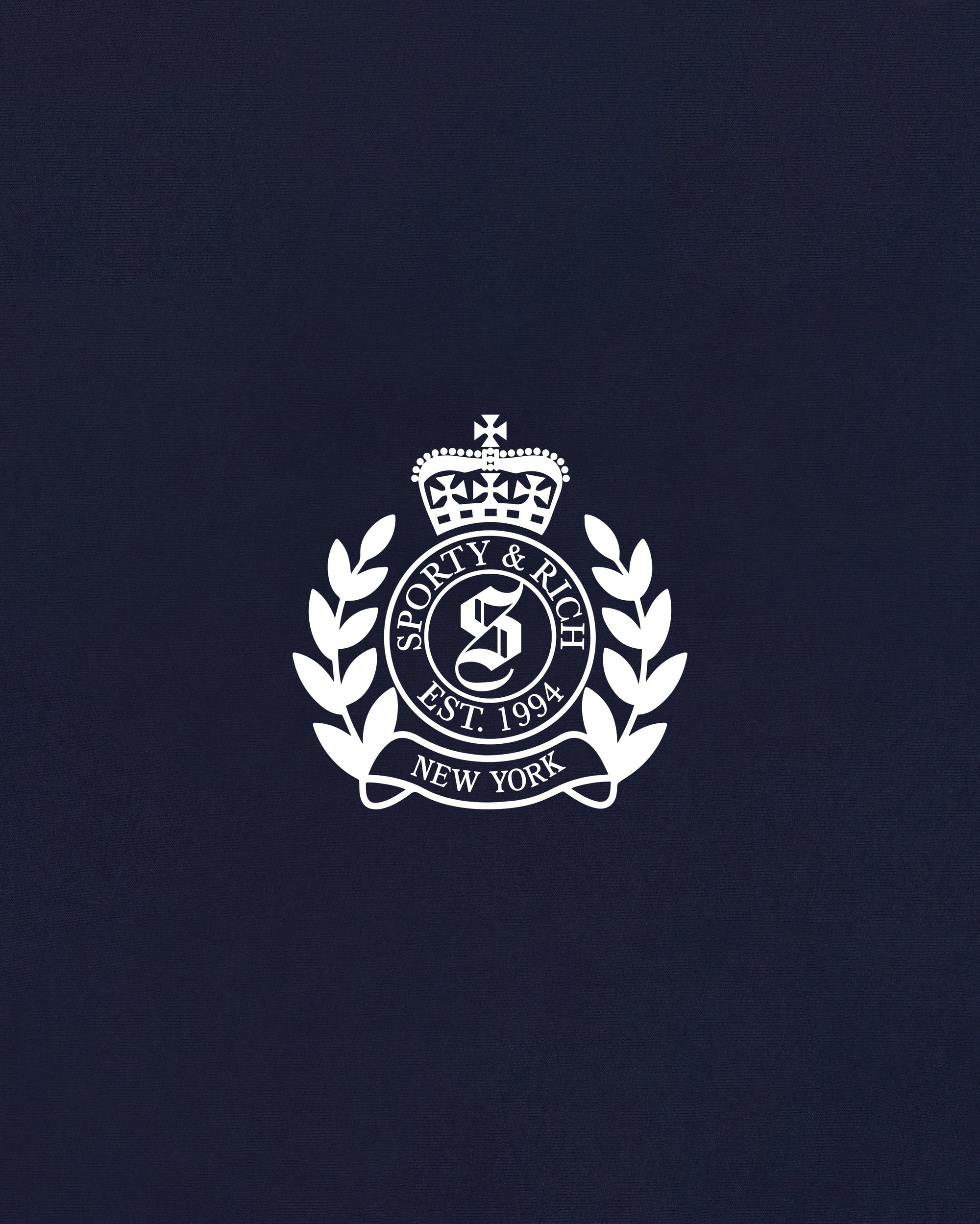 Short de sport NY Crest - Bleu marine foncé