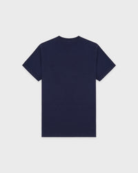 T-shirt H&W Crest - Bleu marine foncé