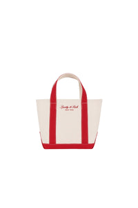 Signature NY Logo Mini Tote Bag - Natural