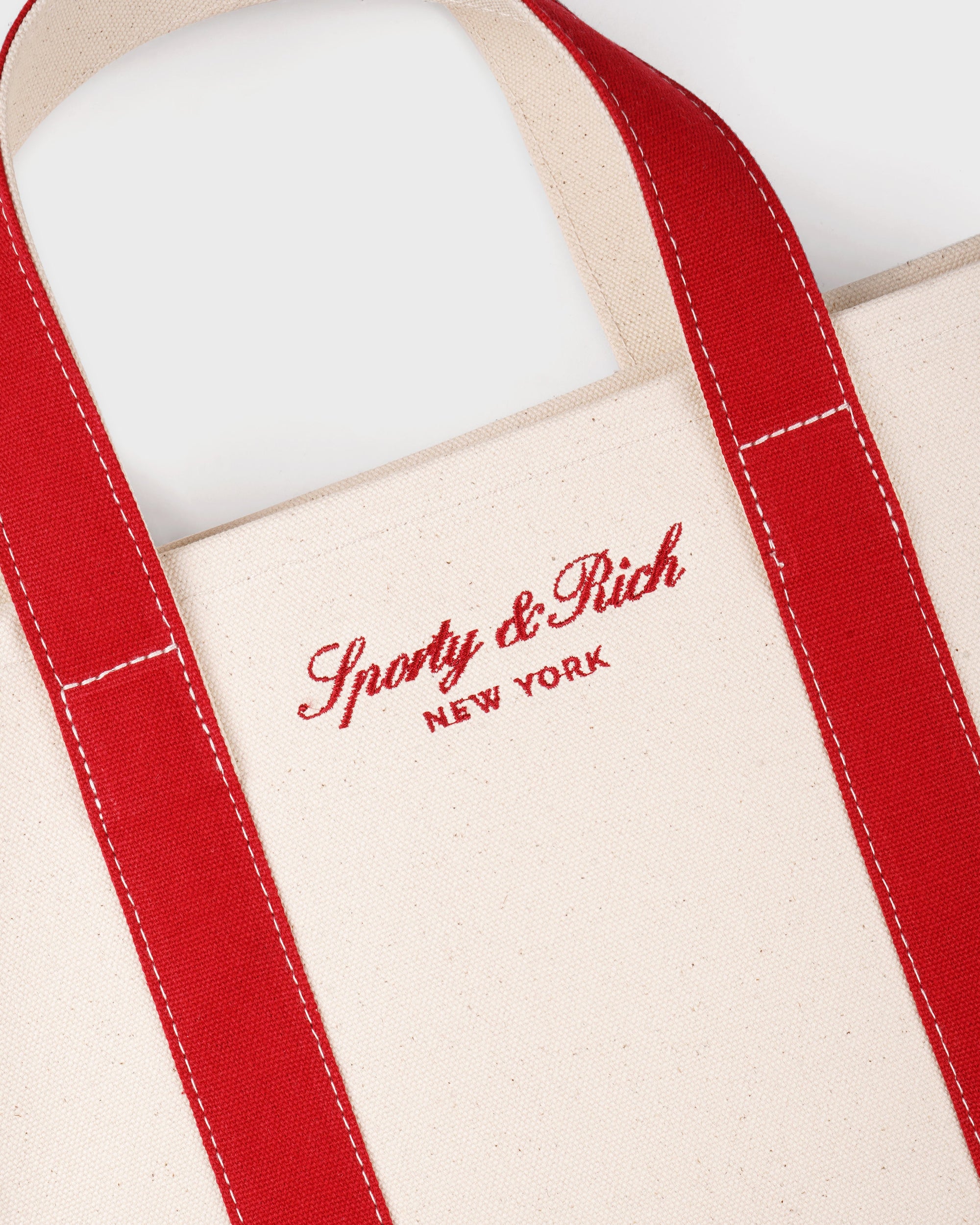 Mini sac fourre-tout Signature NY Logo - Naturel