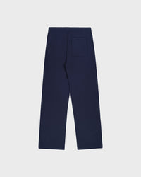 Pantalon de survêtement large brodé Vendome LA - Bleu marine/Blanc