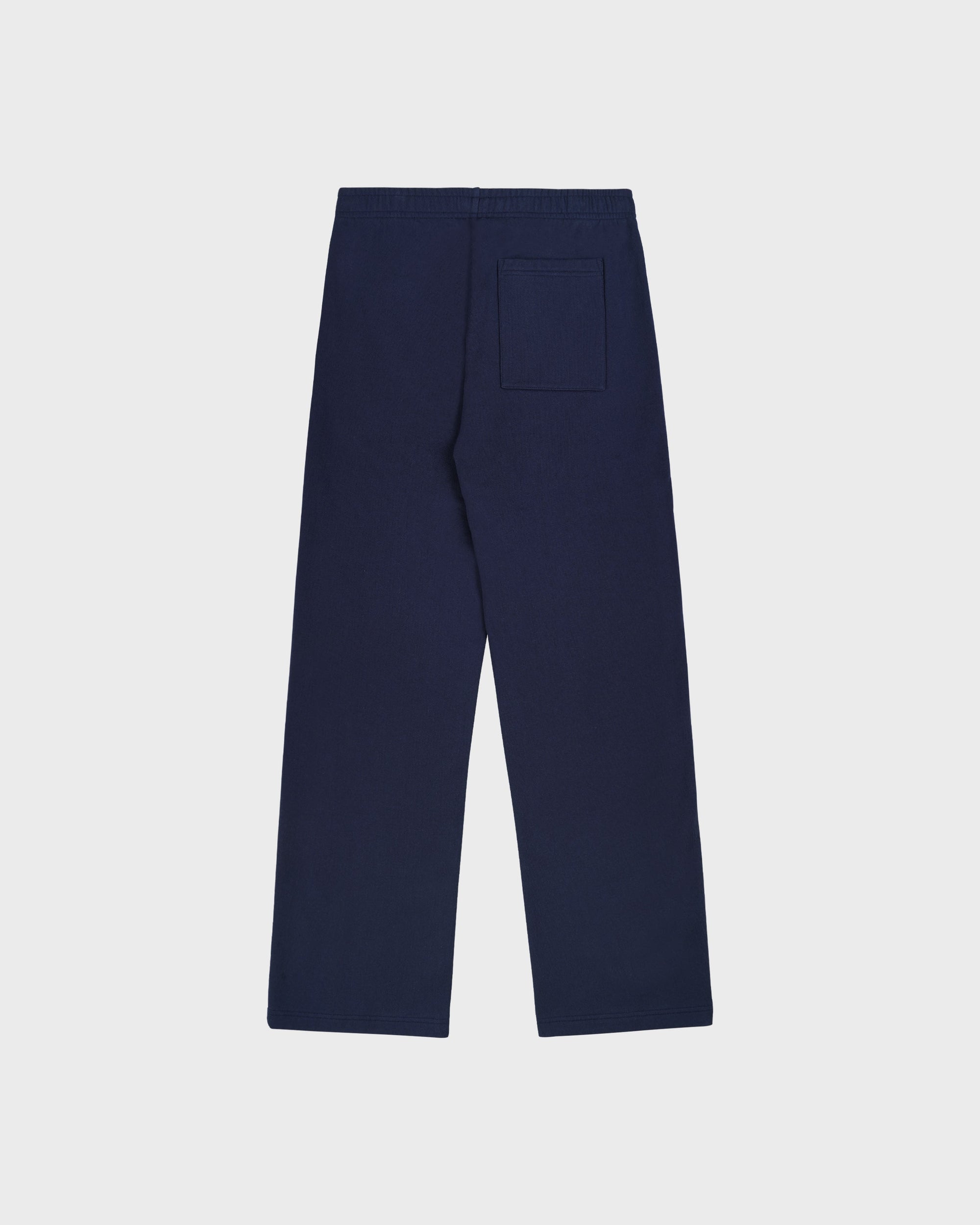 Pantalon de survêtement large brodé Vendome LA - Bleu marine/Blanc