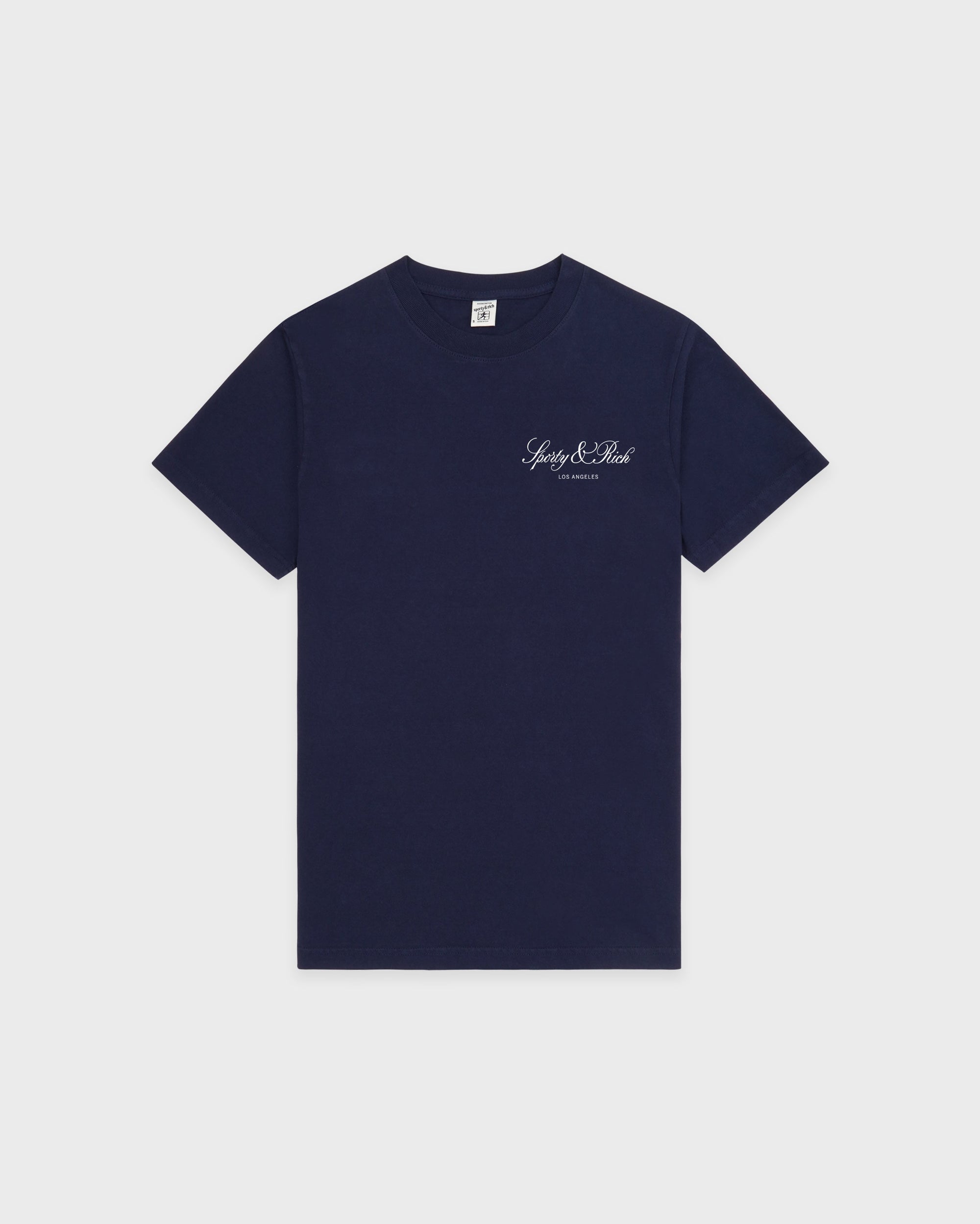 T-shirt Vendome LA - Bleu marine/Blanc