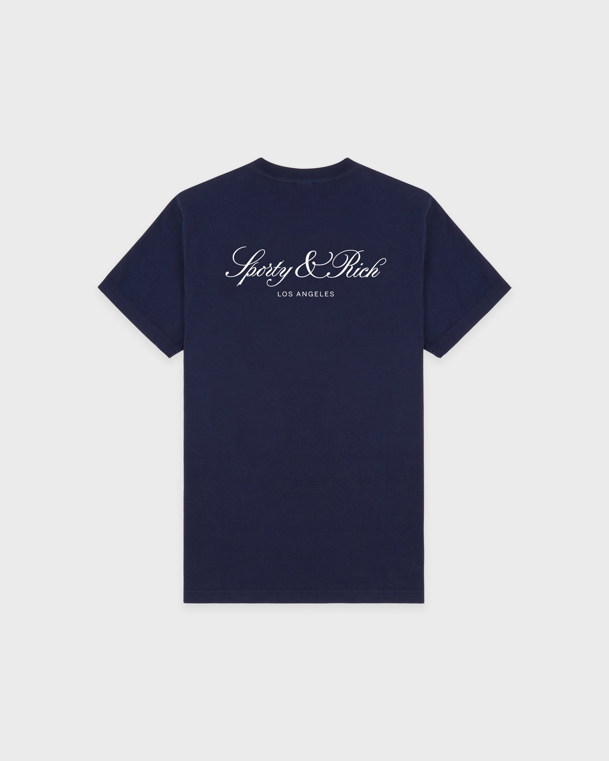 T-shirt Vendome LA - Bleu marine/Blanc