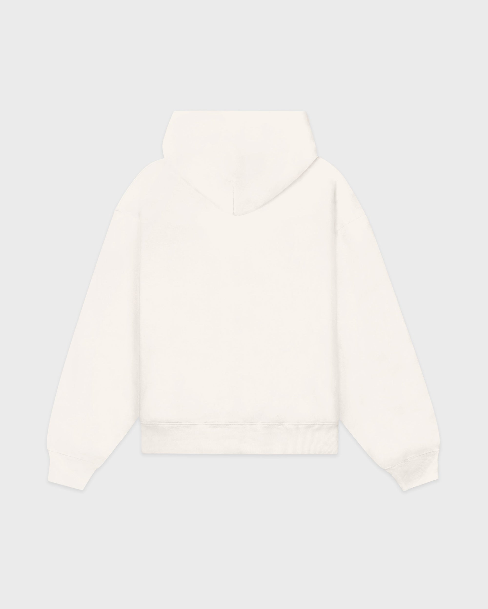 Sweat à capuche zippé brodé Vendome LA - Écru/Bleu marine