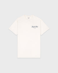 T-shirt Vendome LA - Écru/Bleu marine