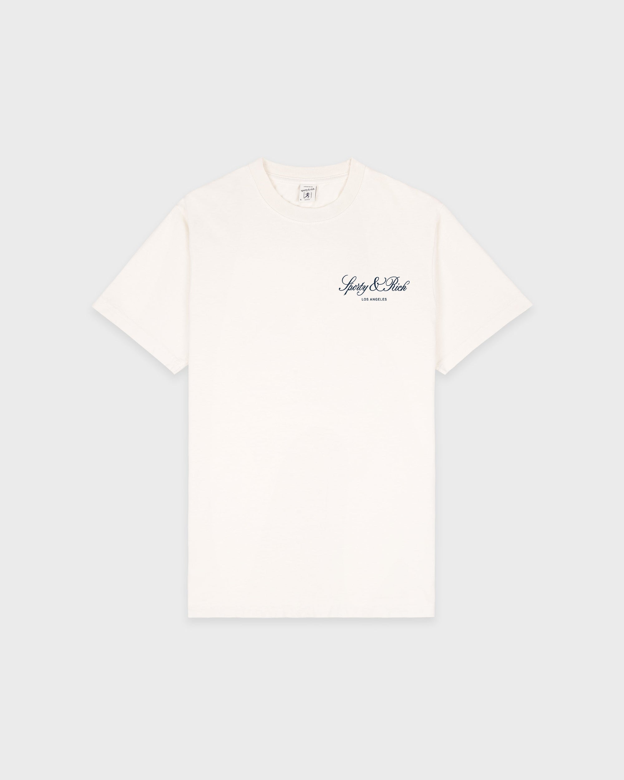 T-shirt Vendome LA - Écru/Bleu marine