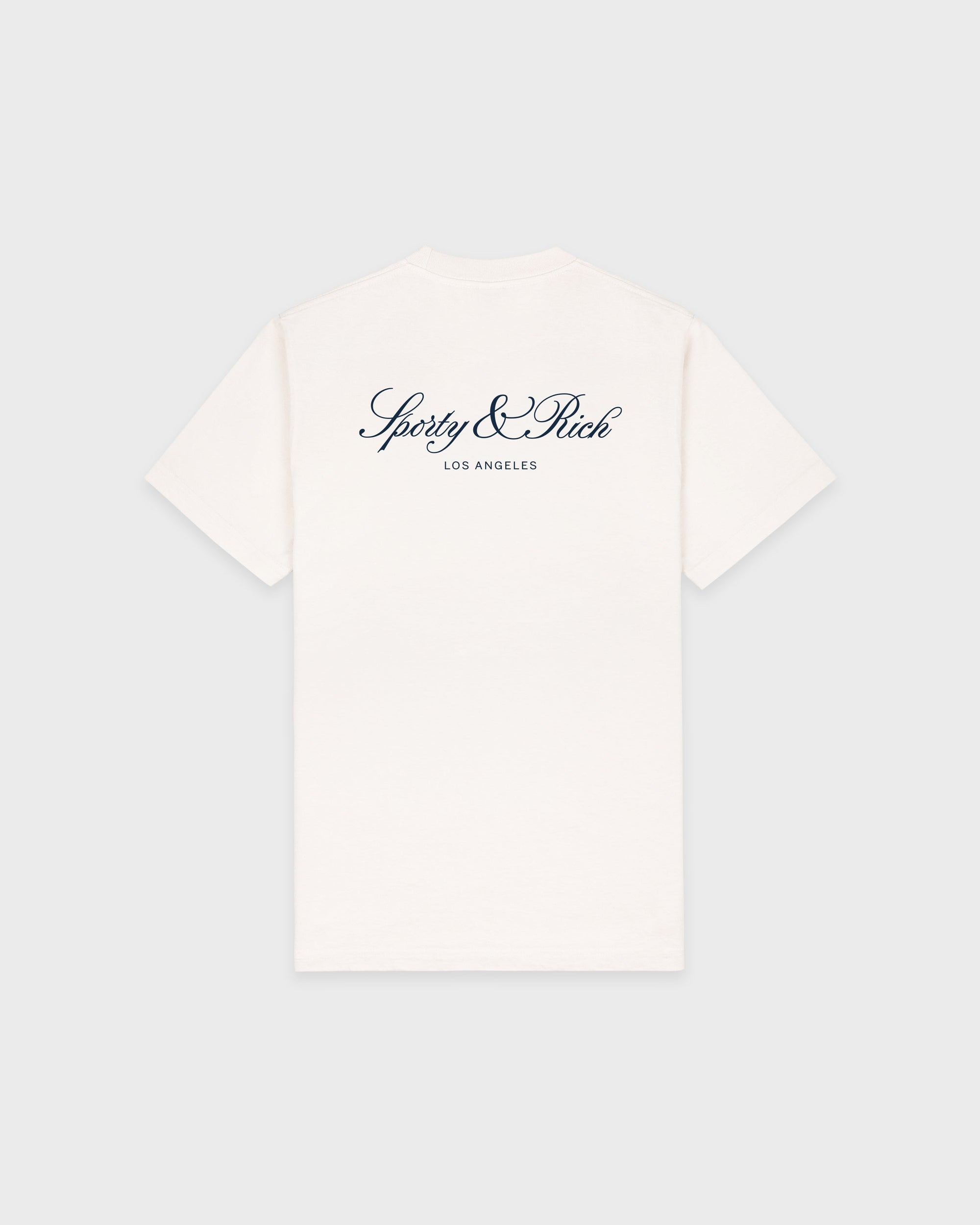 T-shirt Vendome LA - Écru/Bleu marine