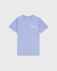 T-shirt Avenue - Periwinkle/Blanc