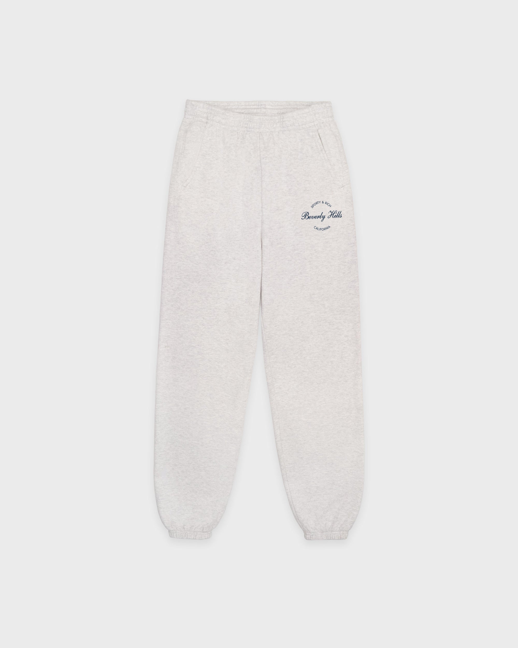 Pantalon de survêtement Beverly Script - Gris chiné