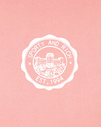 Pantalon de survêtement large Juicy Emblem - Rose