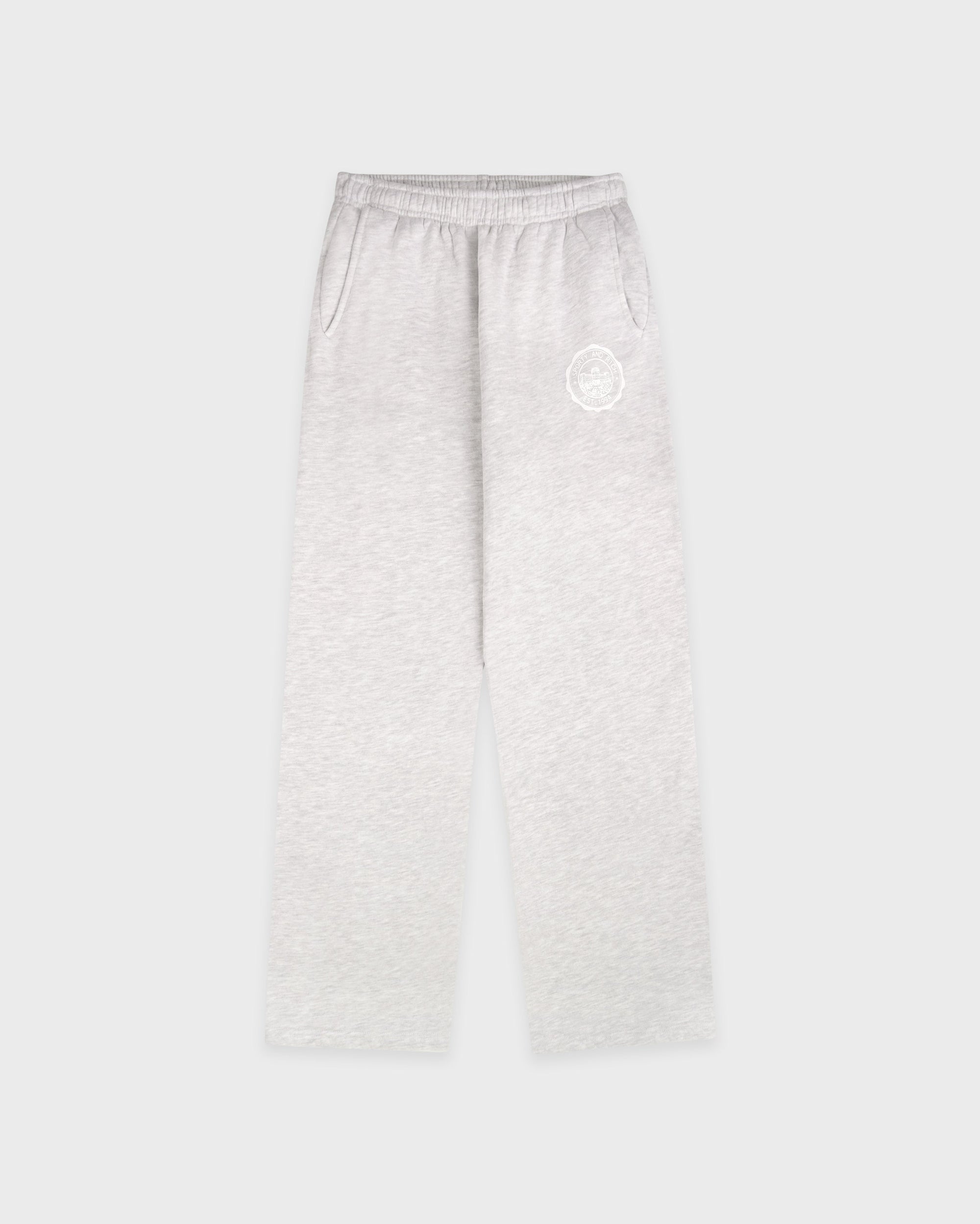 Pantalon de survêtement large Juicy Emblem - Gris chiné