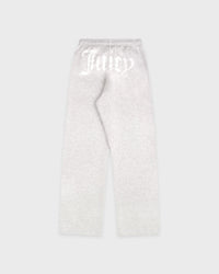Pantalon de survêtement large Juicy Emblem - Gris chiné