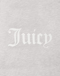 Pantalon de survêtement large Juicy Emblem - Gris chiné