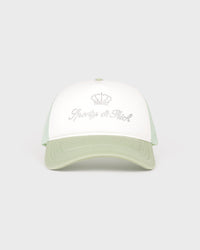 Casquette Trucker Juicy Crown - Blanc/Sauge