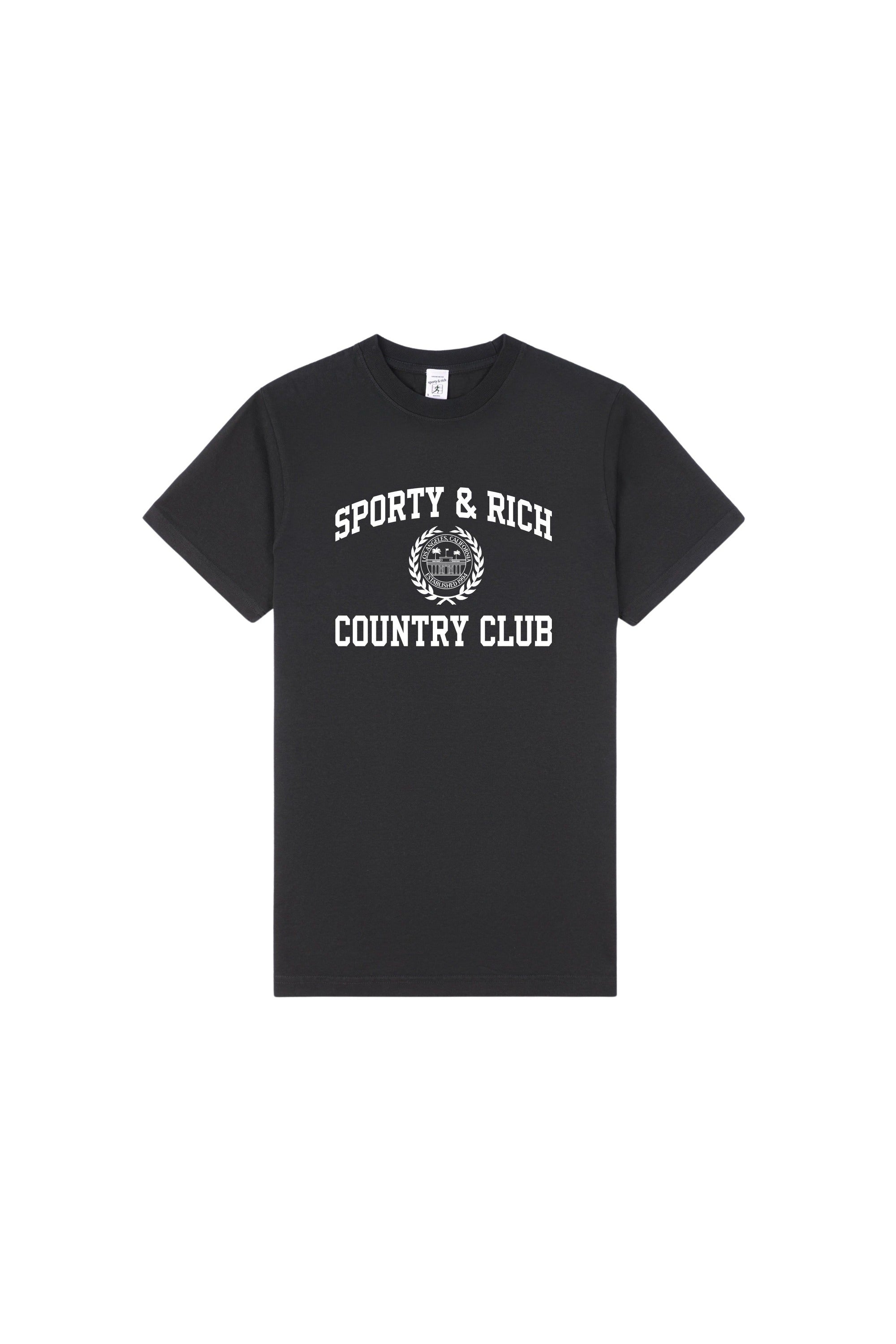 T-shirt oversize Varsity Crest - Carbon