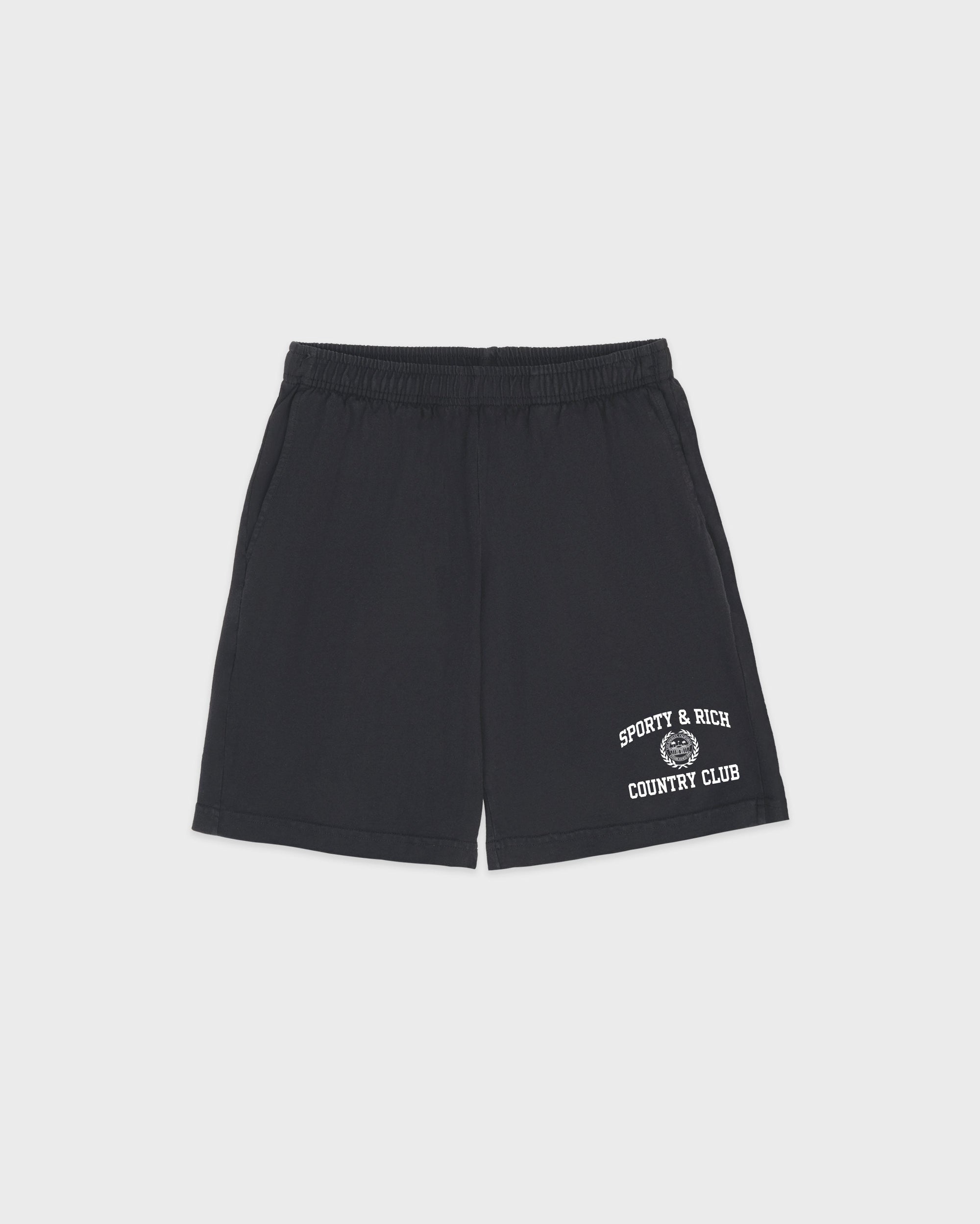 Short de sport Varsity Crest - Carbon