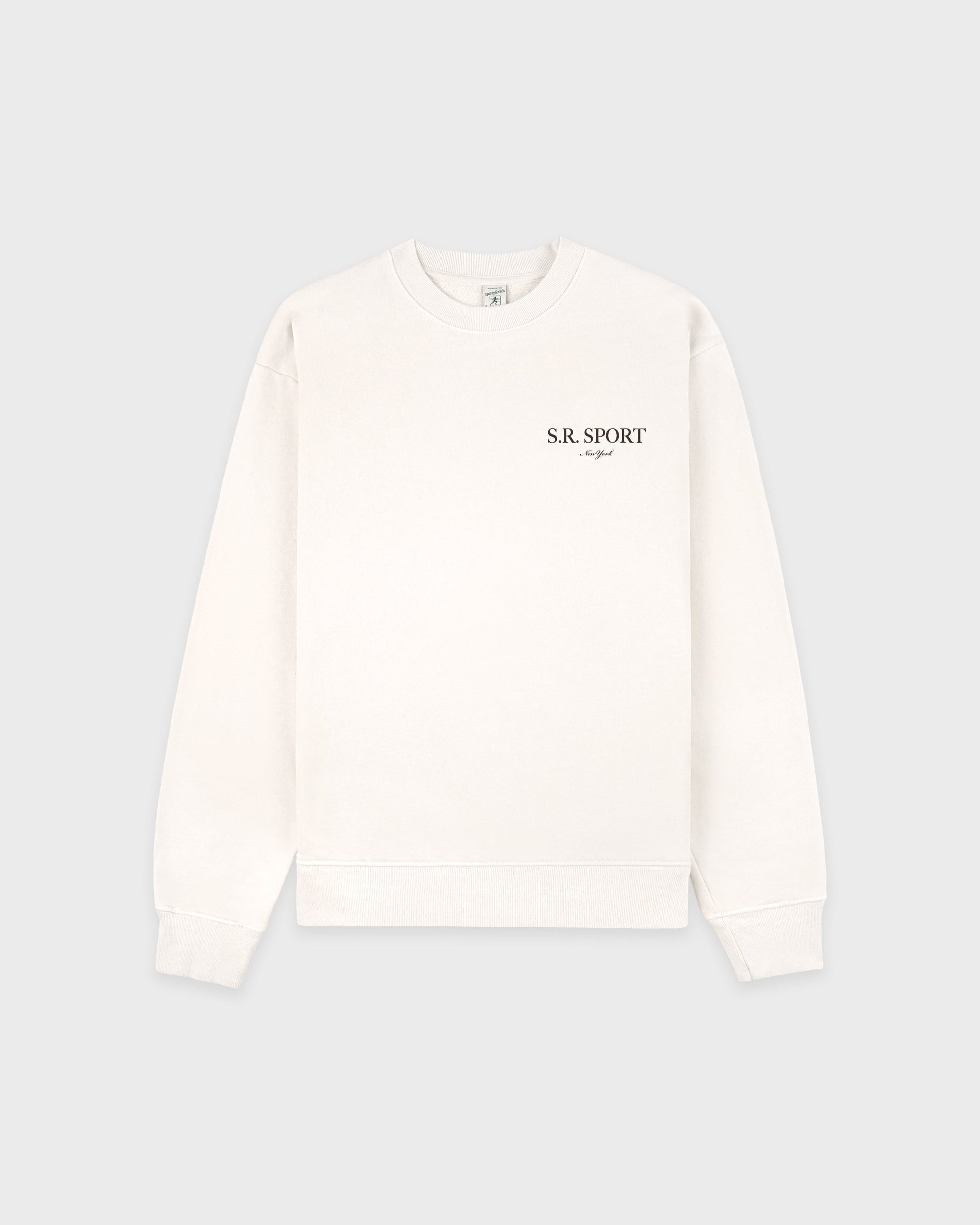 Pull à col rond Wimbledon - Écru