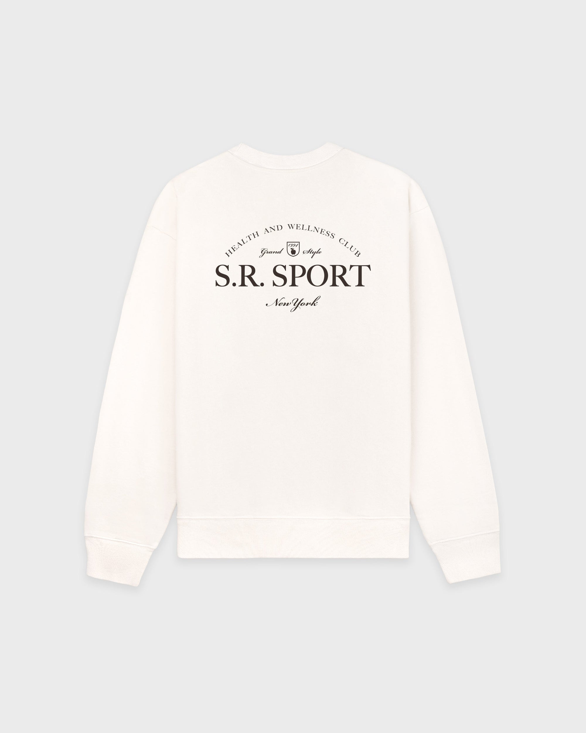 Pull à col rond Wimbledon - Écru