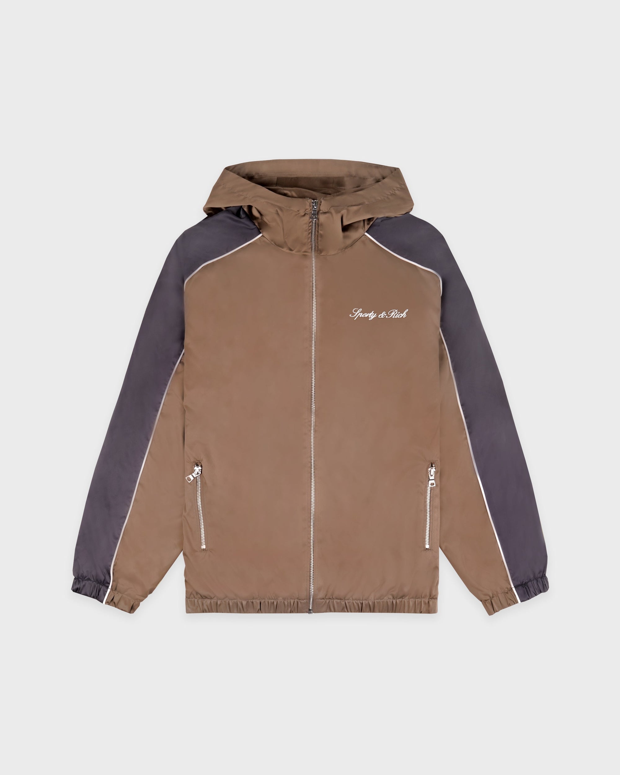 Veste de sport avec logo Serif - Sable/Carbone/Blanc