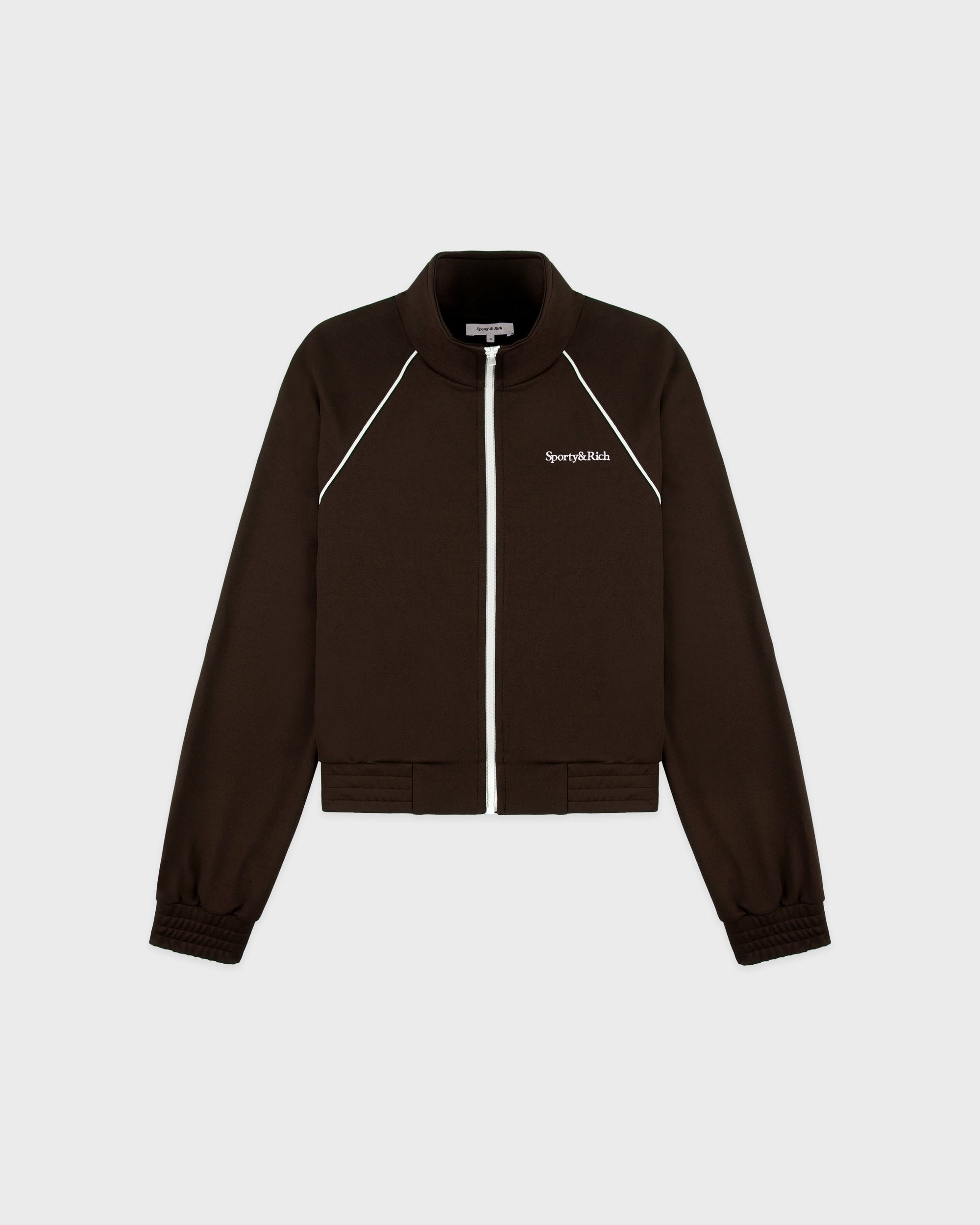 Veste de sport rétro avec logo Serif - Cioco/Blanc