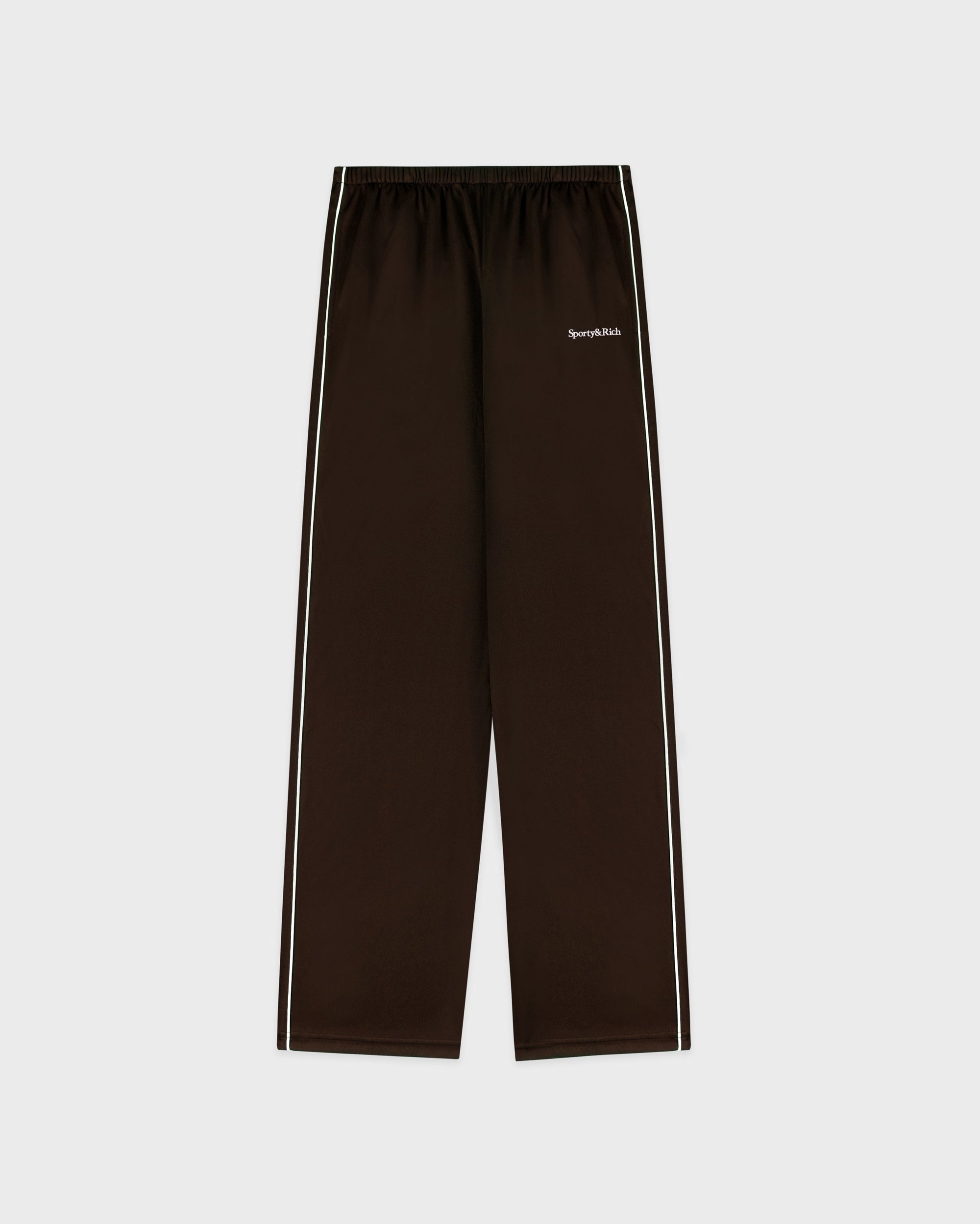 Pantalon de survêtement rétro avec logo Serif - Cioco/Blanc