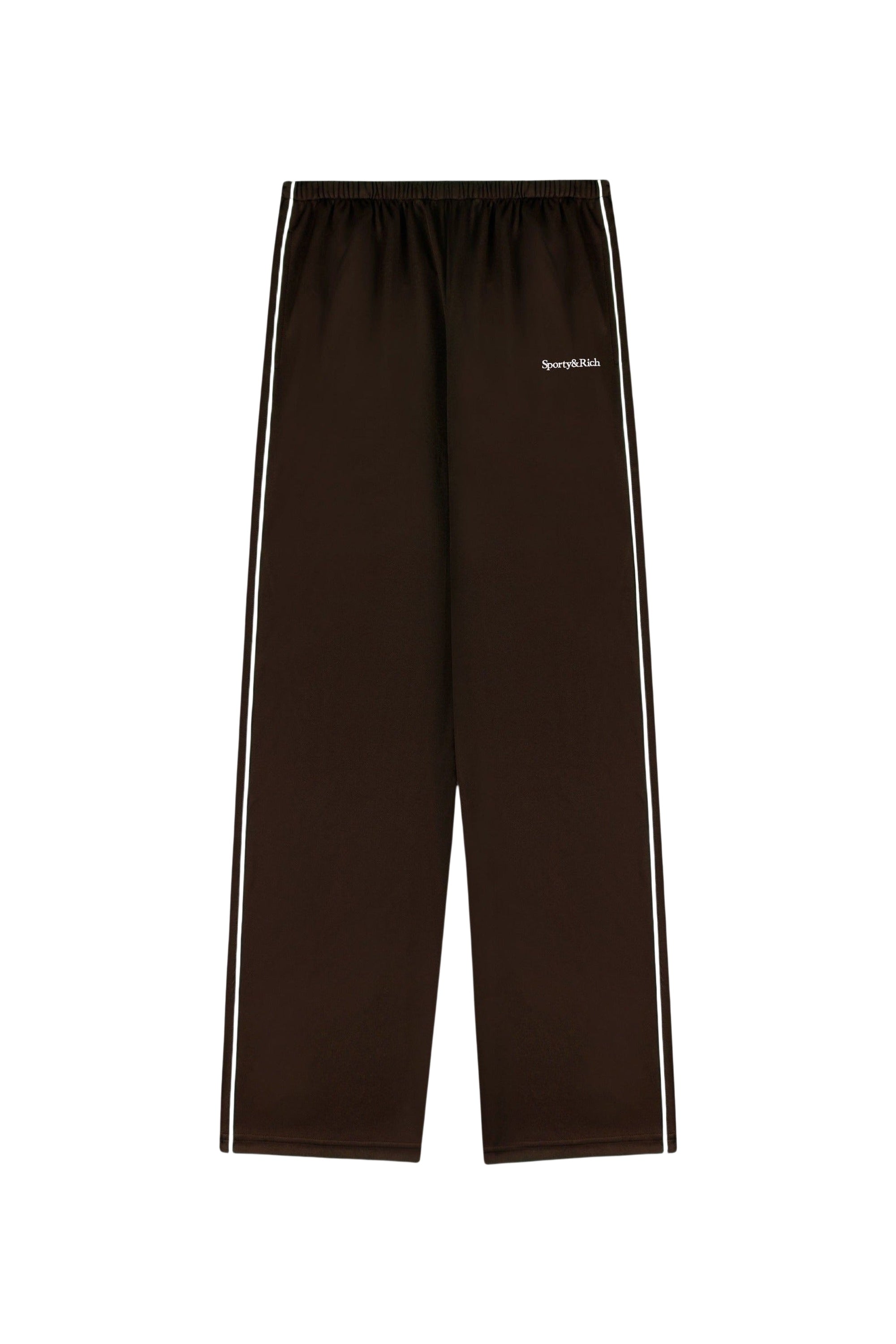 Pantalon de survêtement rétro à logo Serif - Cioco & Blanc