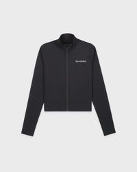 Veste de sport avec logo Serif - Charbon