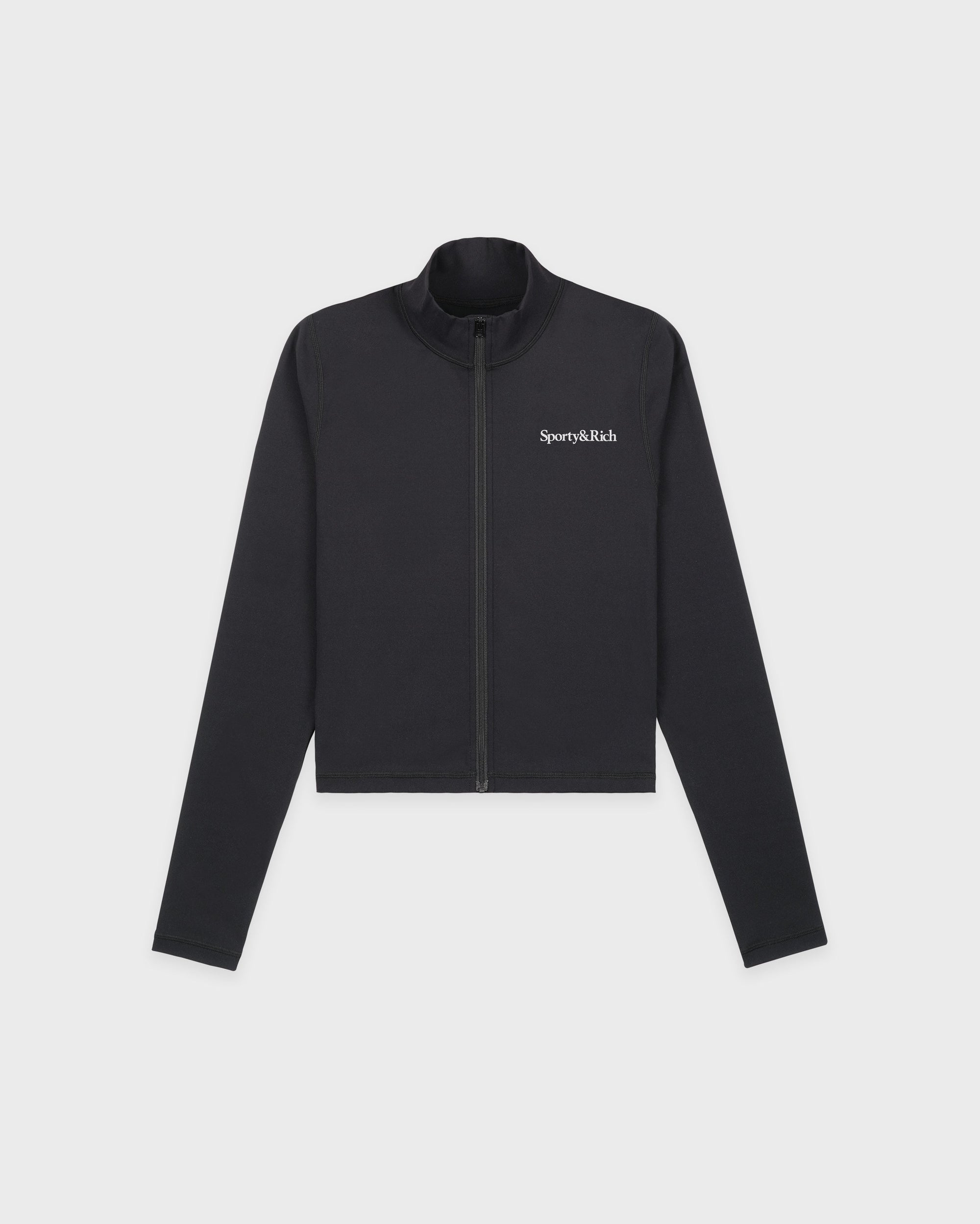 Veste de sport avec logo Serif - Charbon