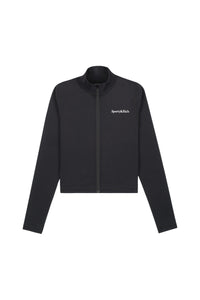 Veste de sport à logo Serif - Charbon