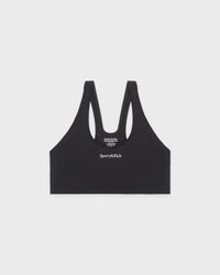 Soutien-gorge de sport avec logo Serif - Carbon