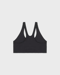Soutien-gorge de sport avec logo Serif - Carbon