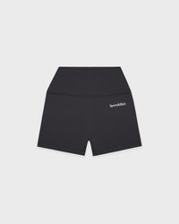Short de cycliste court avec logo Serif - Carbone