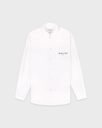 Chemise oversize Signature NY - Blanc