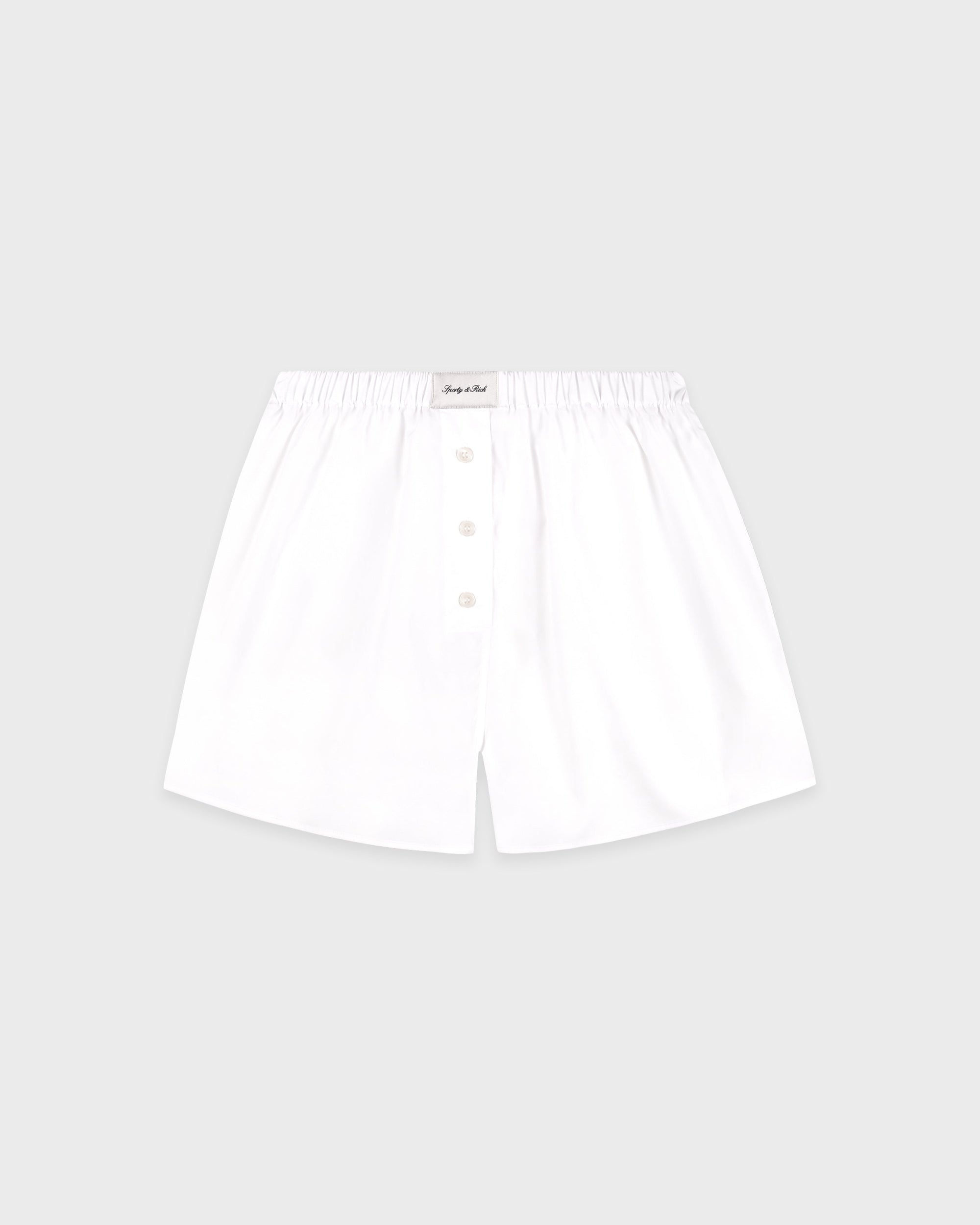 Short Ring au logo Signature - Blanc