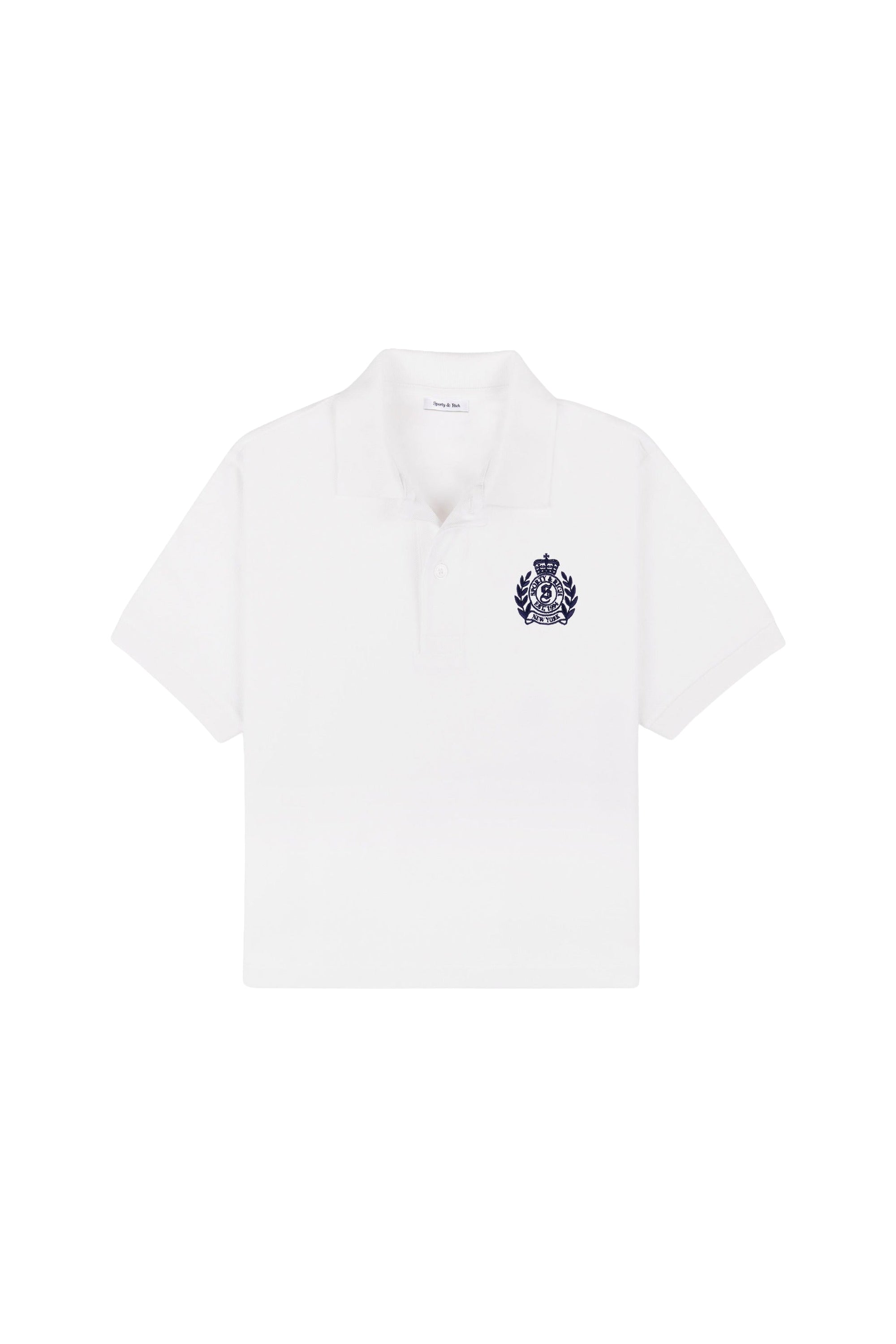 Polo NY Crest - Blanc