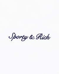 Short Syracuse Embroidered Disco - Blanc/Bleu marine