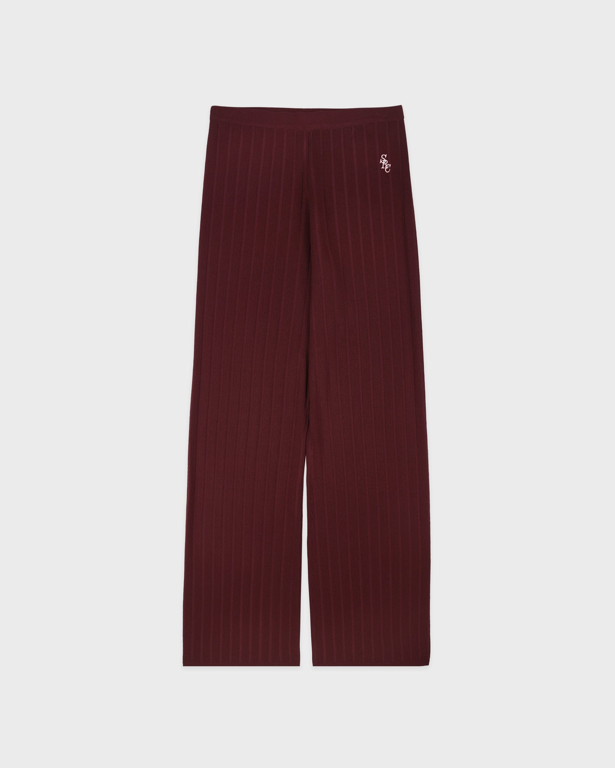 Pantalon côtelé SRC - Bordeaux