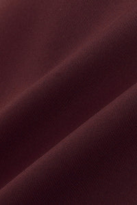 Signature Logo Retro Track Pant - Bordeaux & White