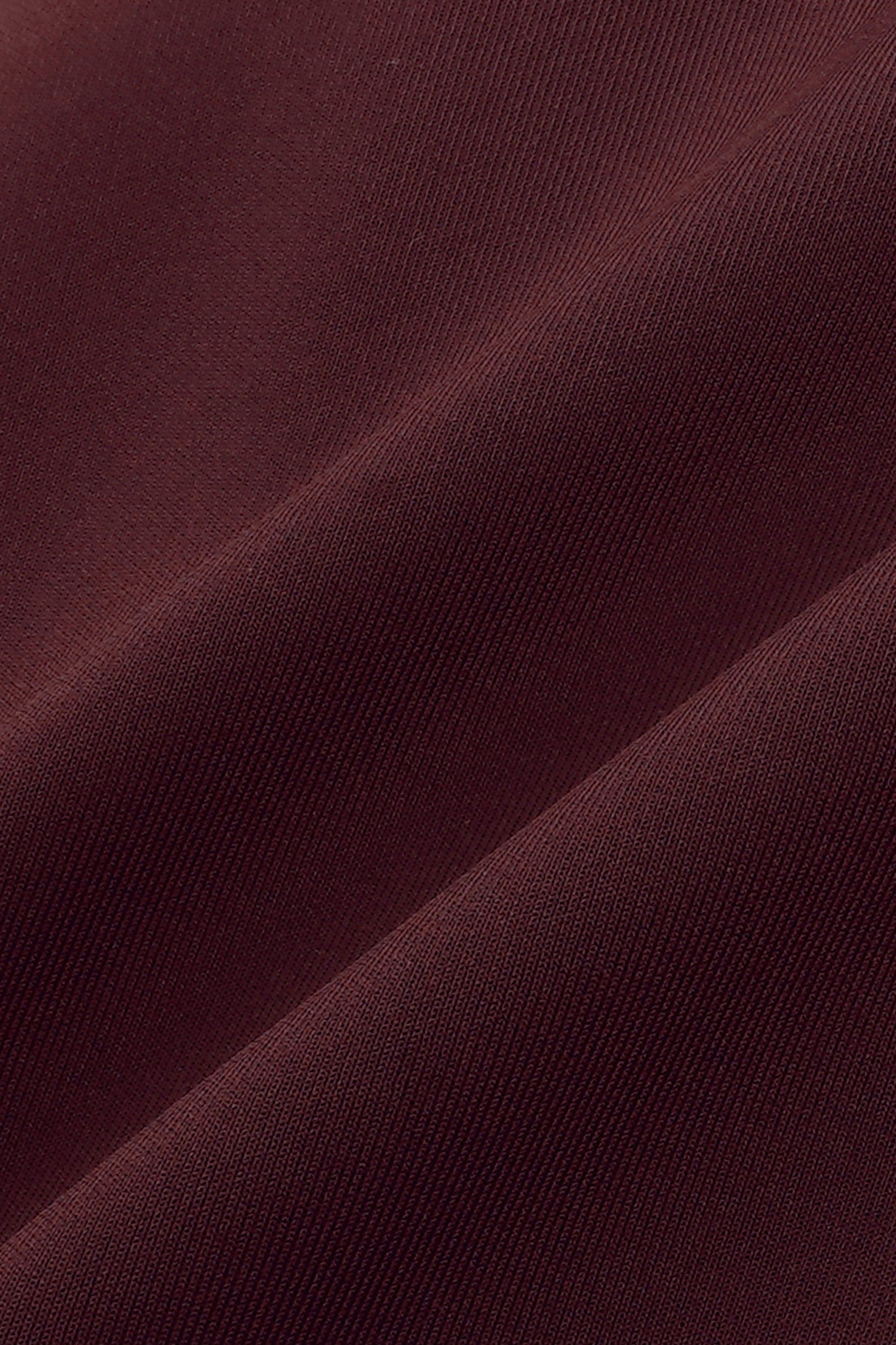 Signature Logo Retro Track Pant - Bordeaux & White