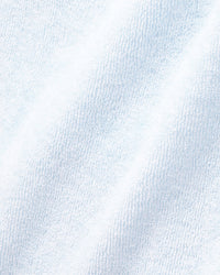 Polo en tissu éponge avec logo Signature - Ciel/Bleu marine
