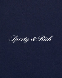 Robe de tennis Signature Logo - Bleu marine/Blanc